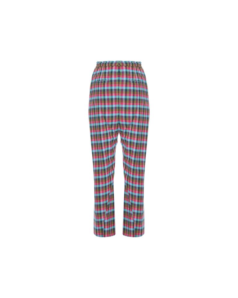 Pantalone cinetico a quadri - immagine 3