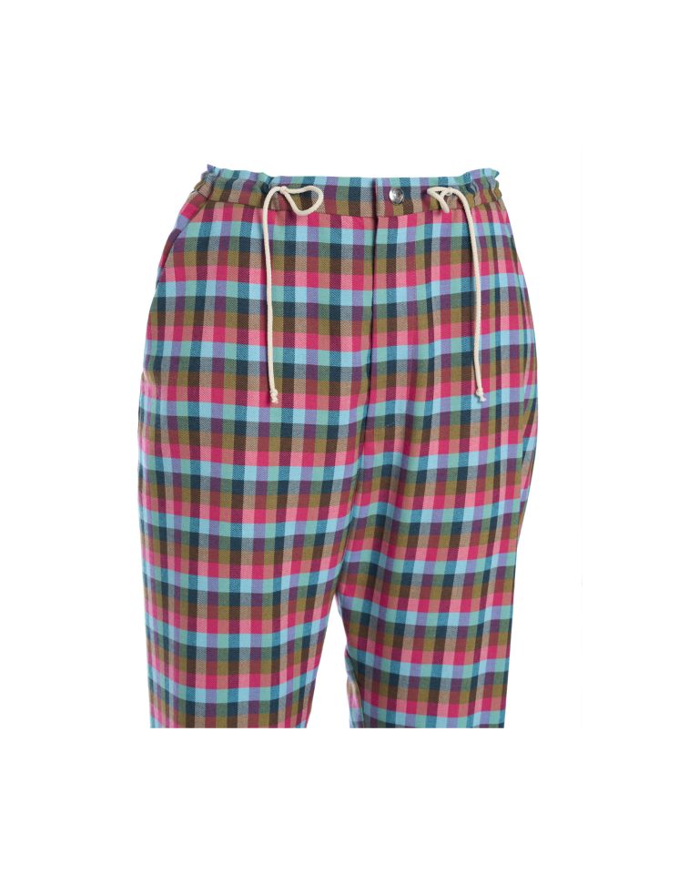 Pantalone cinetico a quadri - immagine 5