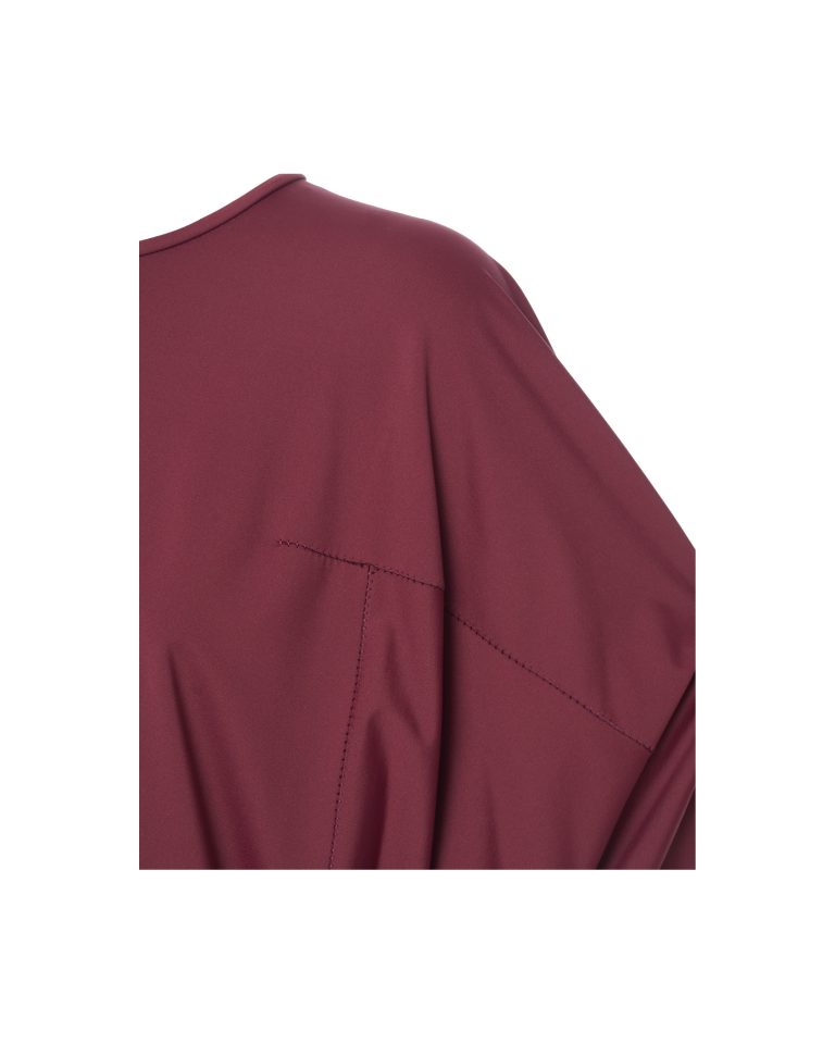 T-shirt kimono bordeaux - immagine 5