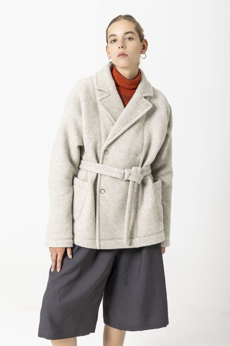 Bermuda loose grigio - immagine 6