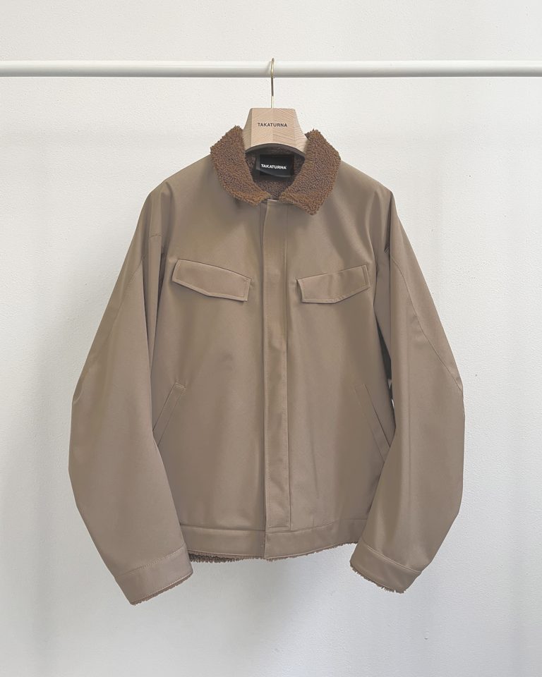 Giubbotto in lana impermeabile