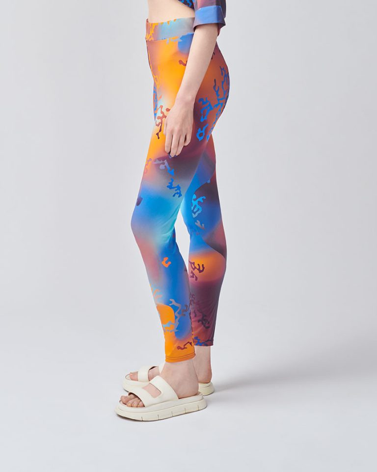 Leggings cinetico stampato - immagine 2