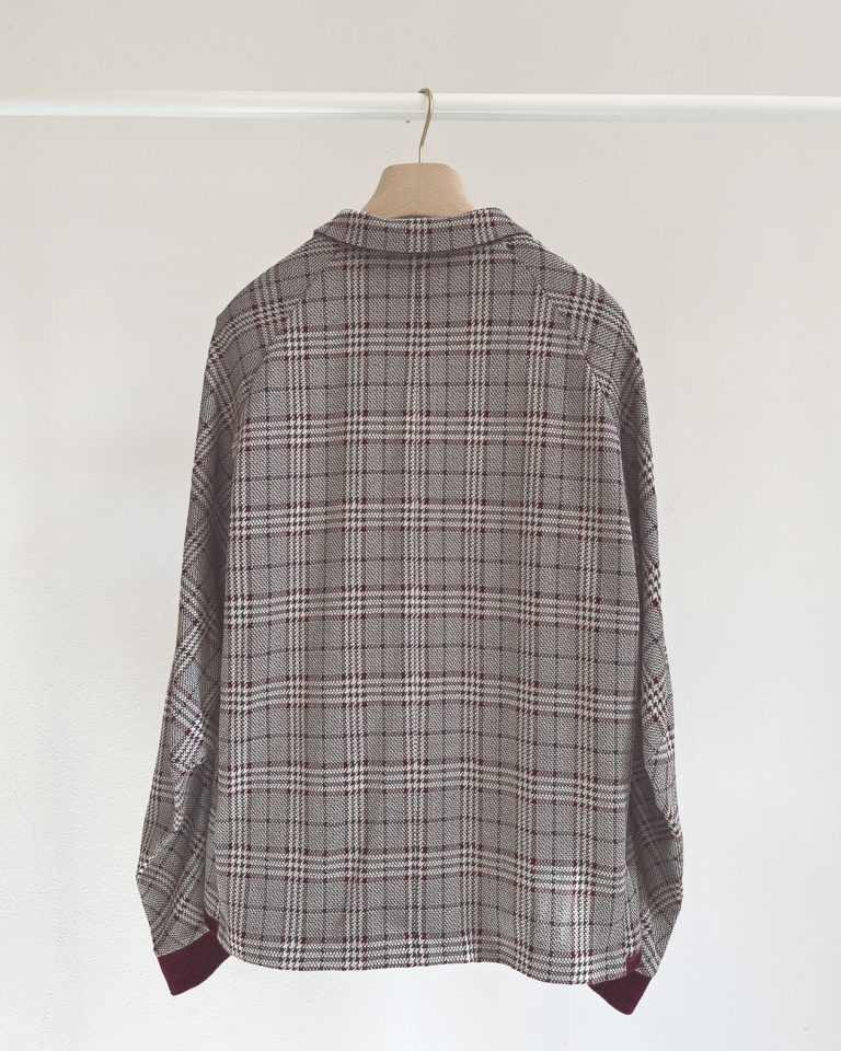 Giacca principe di galles in jersey - immagine 3