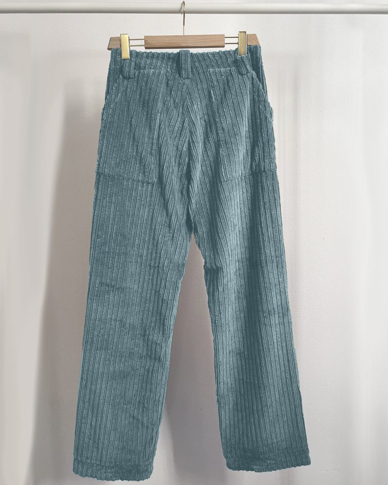 Pantalone baggy velluto - immagine 2