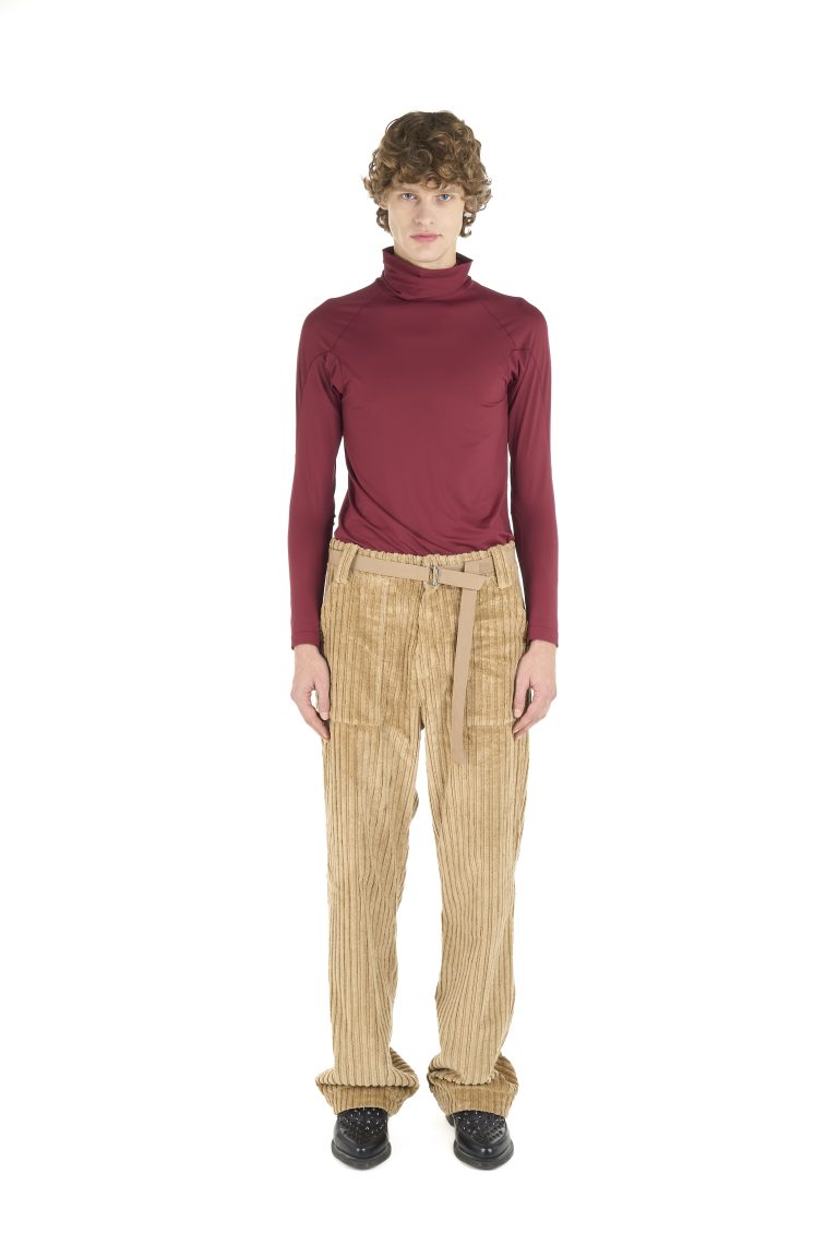 Pantalone baggy velluto - immagine 2