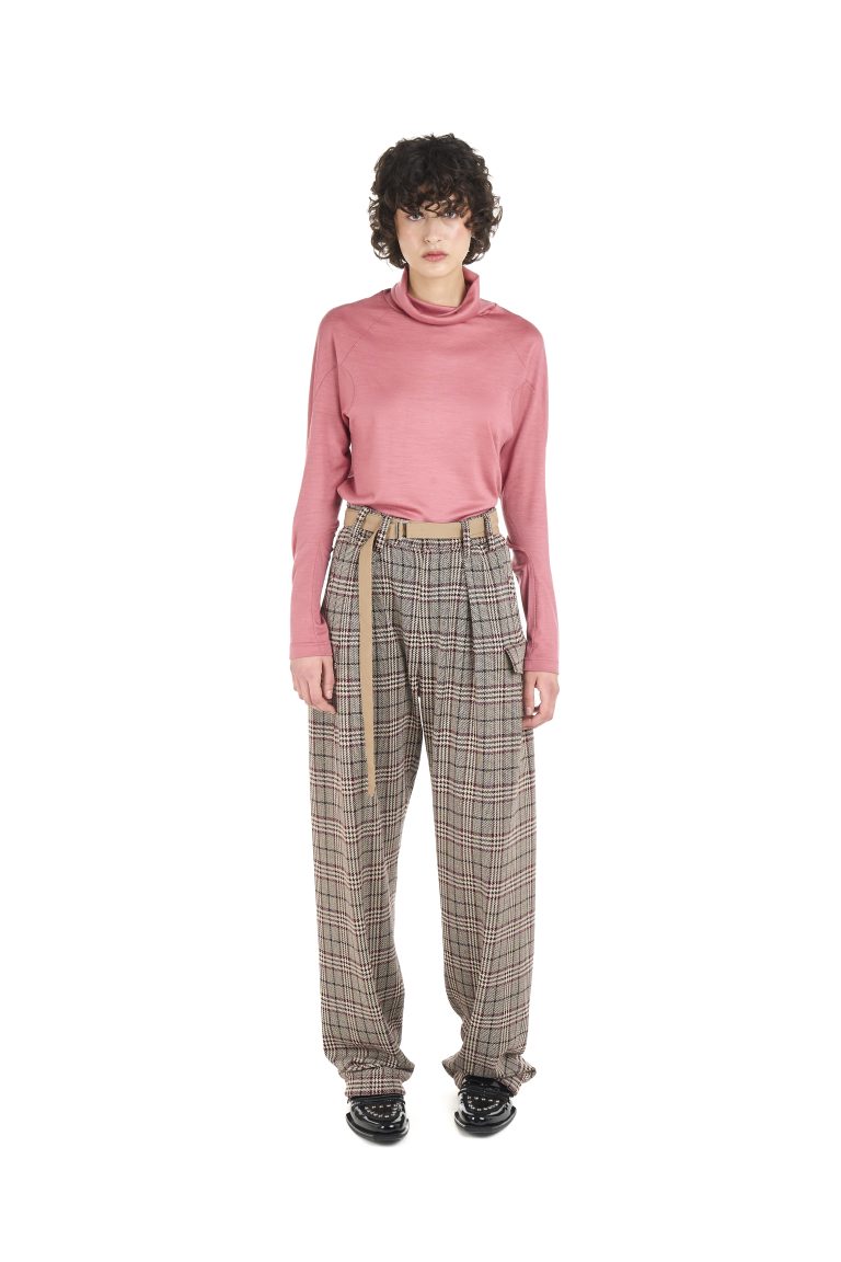 Pantalone cargo principe di galles - immagine 2