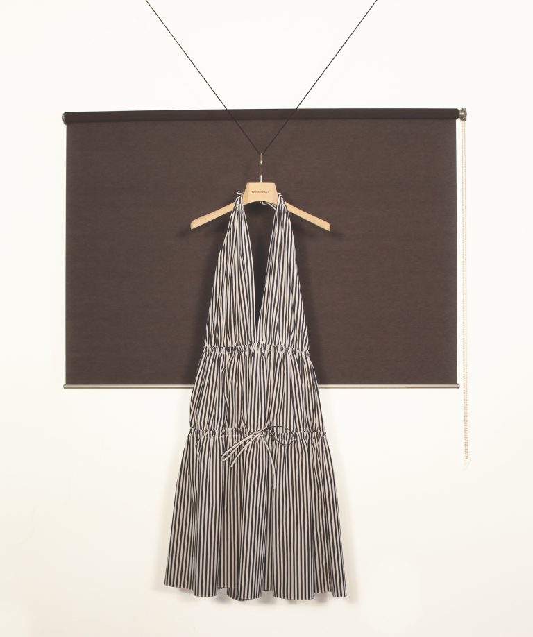 Abito Popeline a Righe