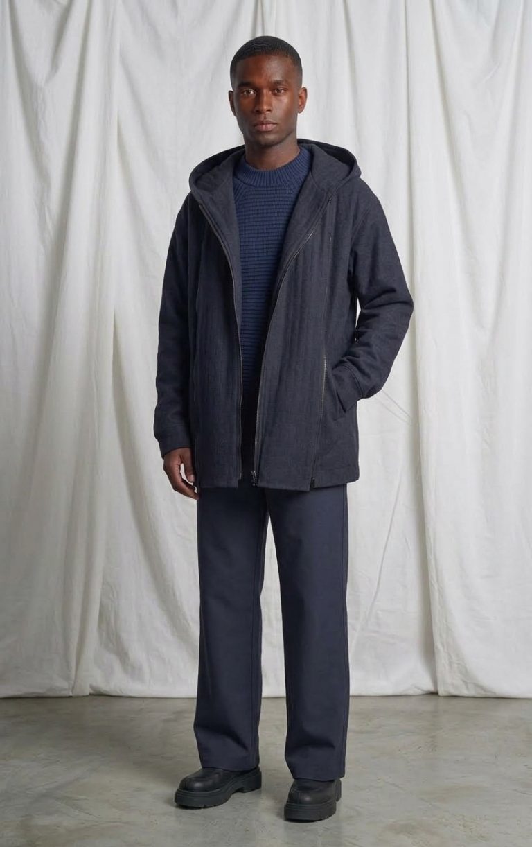 Cappotto cinetico chiusura con doppia zip - immagine 4