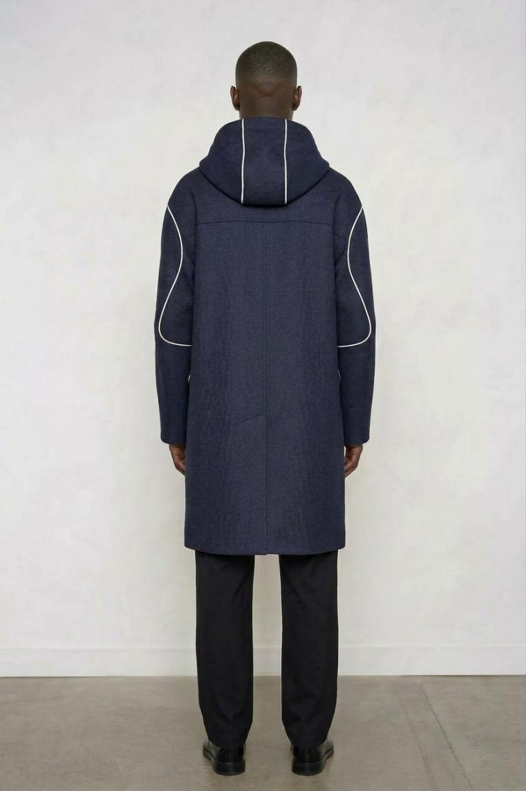 Cappotto cinetico blu - immagine 2