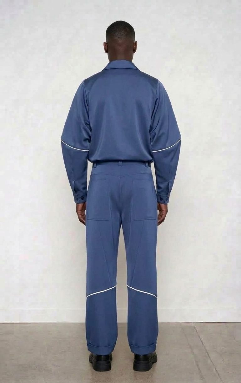 Pantalone cinetico piping apribile - immagine 2
